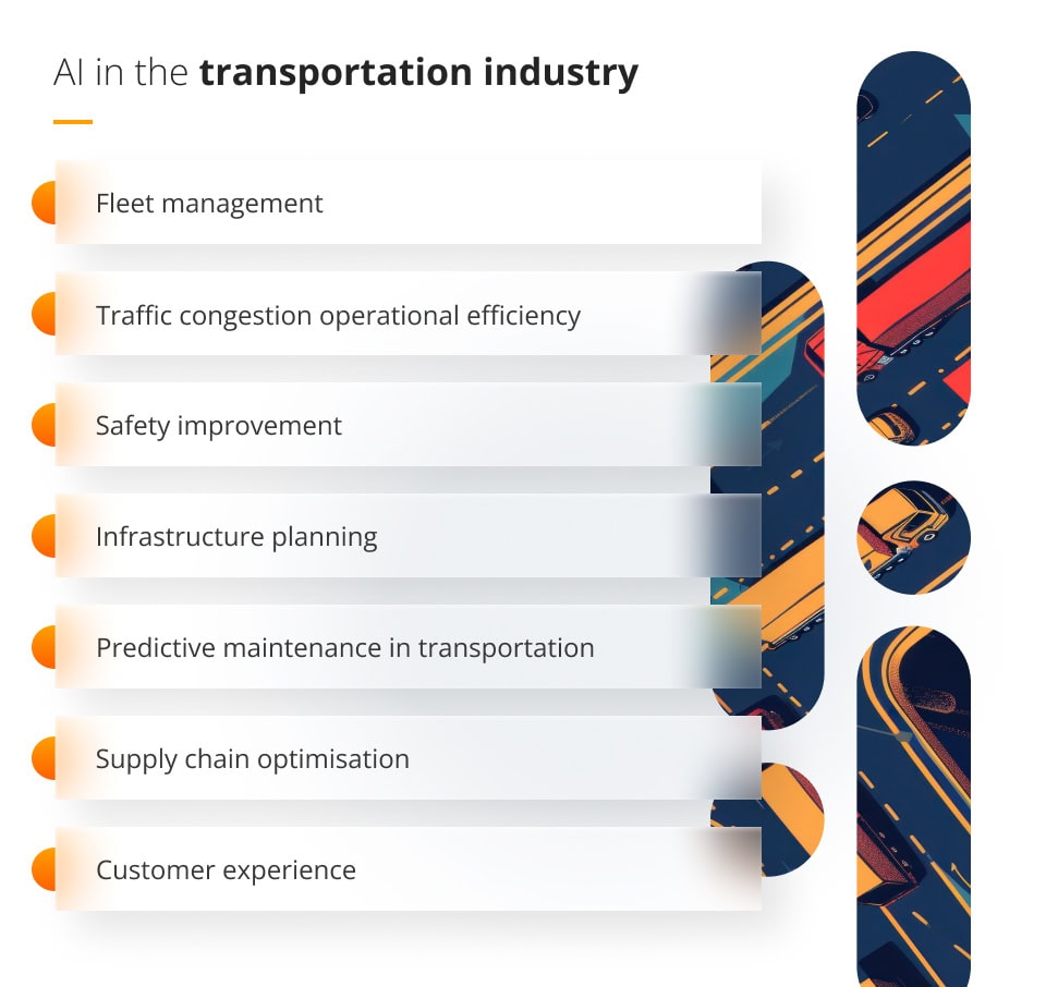 AI in the transportation industry