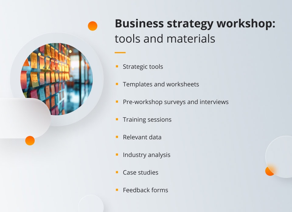 Business strategy workshop - tools and methods
