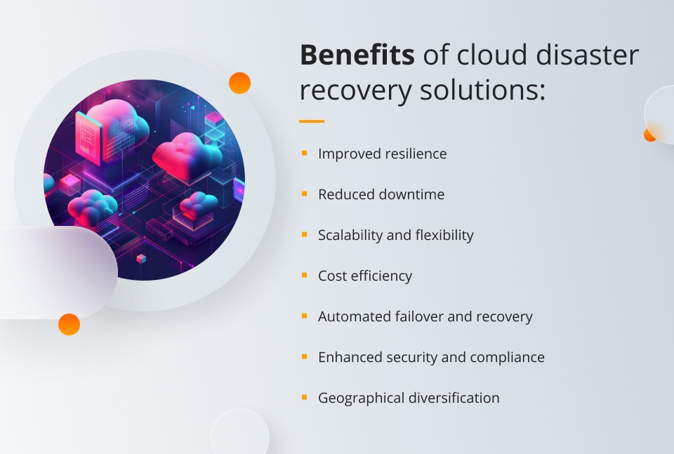 Benefits of cloud disaster recovery solutions