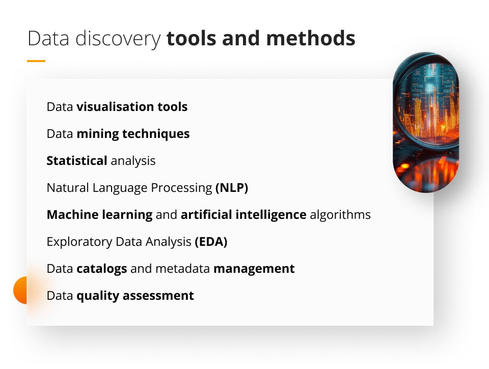 Data discovery tools and methods