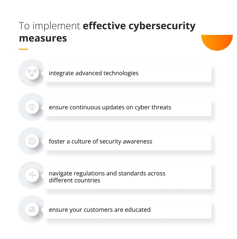 To implement effective cybersecurity measures - best practices